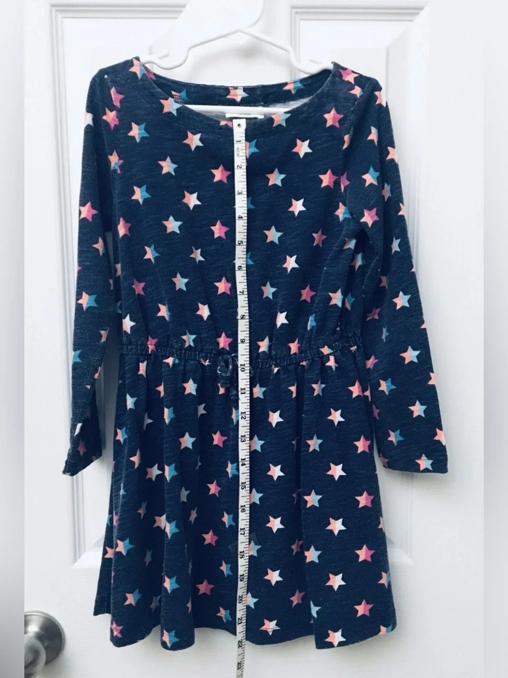 Crazy 8 Girls Skater Dress Size Small 5-6 Stars